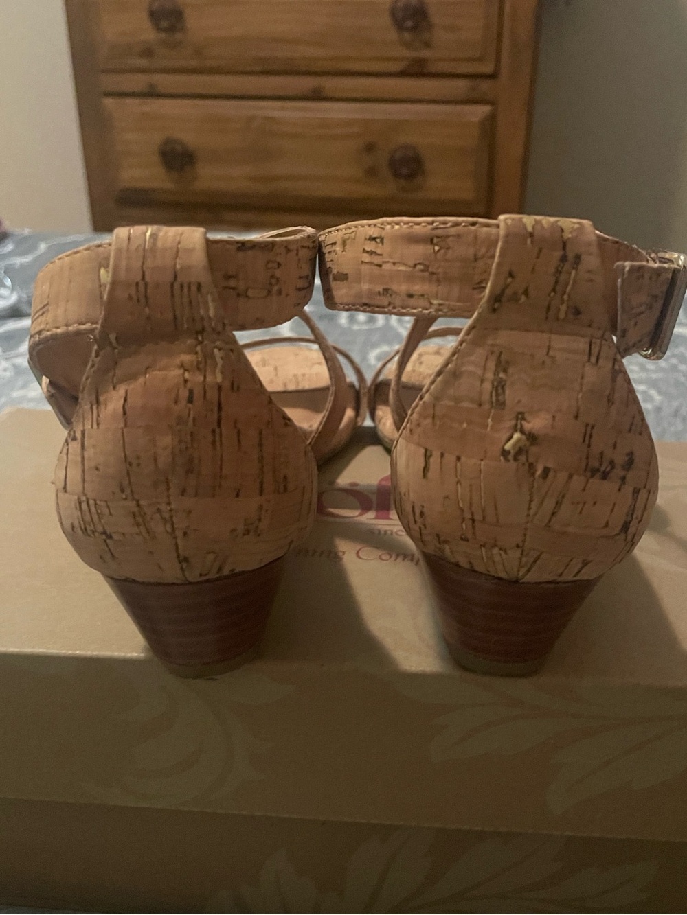 Söfft Cork Strappy Sandal — Natural Cork - Picture 3 of 12